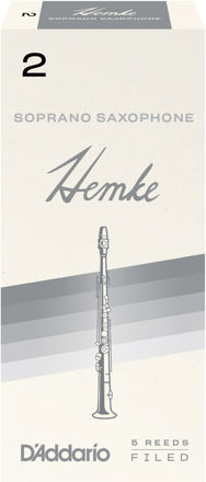 Frederick L. Hemke Soprano Saxophone Reeds, Strength 2.0, 5 Pack
