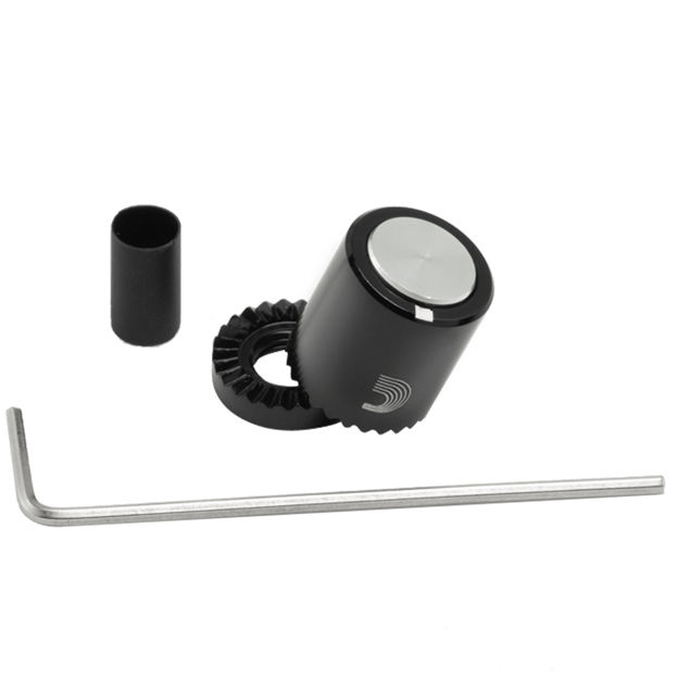 D'Addario LokNob Pro Large - Black/Silver