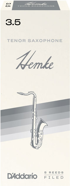 Frederick L. Hemke Tenor Saxophone Reeds, Strength 3.5, 5 Pack