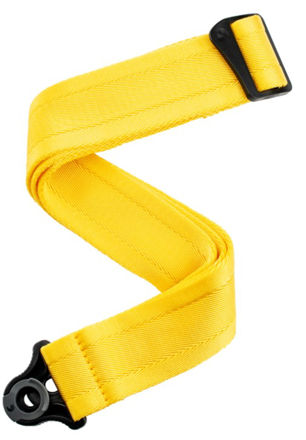 D'Addario Auto Lock Guitar Strap - Mellow Yellow