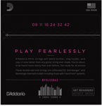 D'Addario NYXLS0942 Nickel Wound Electric Guitar Strings, Super Light, Double Ball End, 09-42