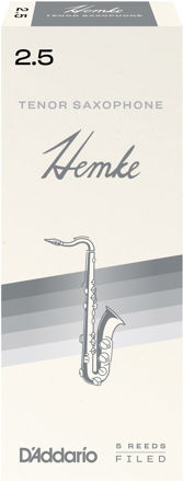 Frederick L. Hemke Tenor Saxophone Reeds, Strength 2.5, 5 Pack