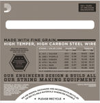 D'Addario EHR370 Half Round Electric Guitar Strings, Medium, 11-49