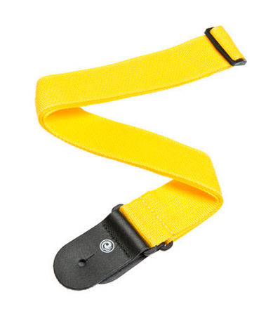 D'Addario Polypropylene Guitar Strap, Yellow