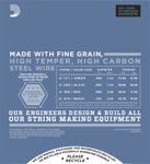 D'Addario EPS190 ProSteels Bass Guitar Strings, Custom Light, 40-100, Long Scale