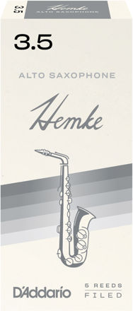 Frederick L. Hemke Alto Saxophone Reeds, Strength 3.5, 5 Pack