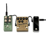 D'Addario Flat Patch Cable, 4in Offset Right Angle, Twin PK