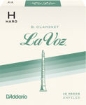 La Voz Bb Clarinet Reeds, Strength Hard, 10 Pack
