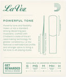 La Voz  Alto Saxophone Reeds, Strength Medium, 10 Pack