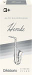 Frederick L. Hemke Alto Saxophone Reeds, Strength 3.0+, 5 Pack