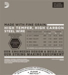 D'Addario ENR72 Half Round Bass Guitar Strings, Medium, 50-105, Long Scale