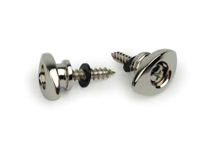 D'Addario Elliptical End Pins, Chrome