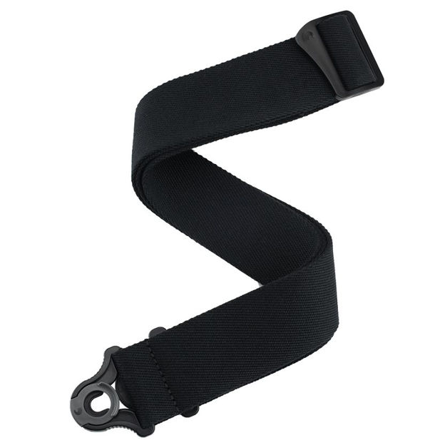 D'Addario Auto Lock Guitar Strap, Skater Black