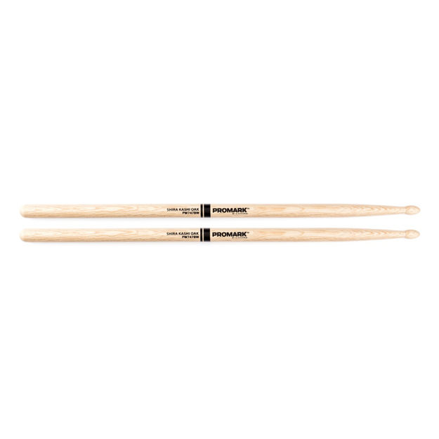 Promark Shira Kashi Oak 747B "Super Rock" Wood Tip drumstick