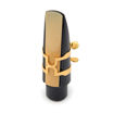 D'Addario H-Ligature & Cap, Tenor Saxophone (Hard Rubber Mouthpieces), Gold