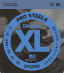 D'Addario EPS590 ProSteels Electric Guitar Strings, Jazz Light, 12-52