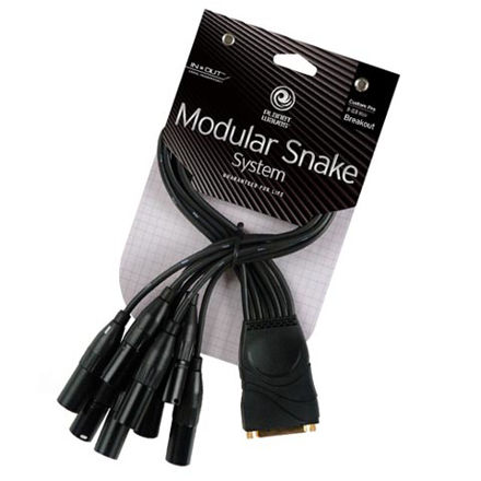 D'Addario Modular Snake XLR Male Breakout