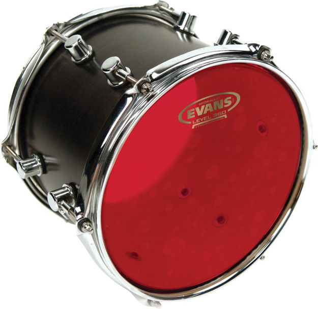 Evans Hydraulic Red Drum Head, 6 Inch