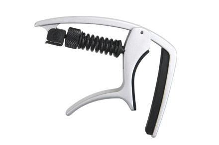 D'Addario Tri-Action Capo, Silver