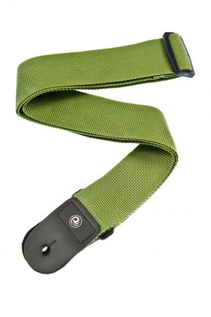 D'Addario Polypropylene Guitar Strap, Green