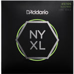D'Addario NYXL45105 Nickel Wound Bass Guitar Strings, Light Top / Med Bottom, 45-105, Long Scale