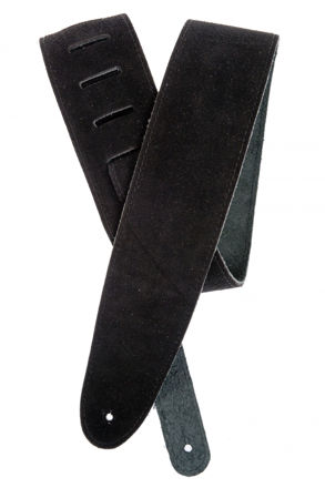 D'Addario Suede Guitar Strap, Black
