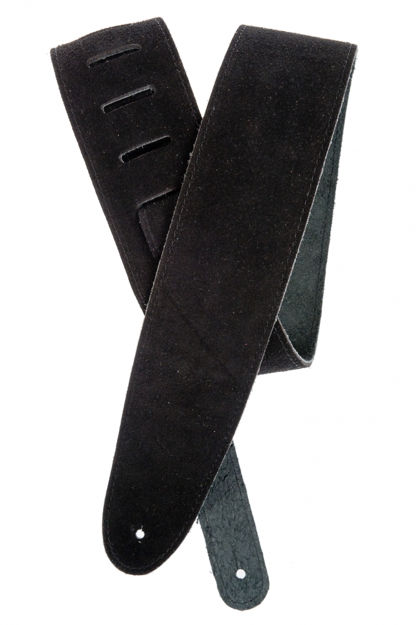 D'Addario Suede Guitar Strap, Black