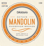 D'Addario EJ80 Phosphor Bronze Octave Mandolin Strings, Medium, 12-46