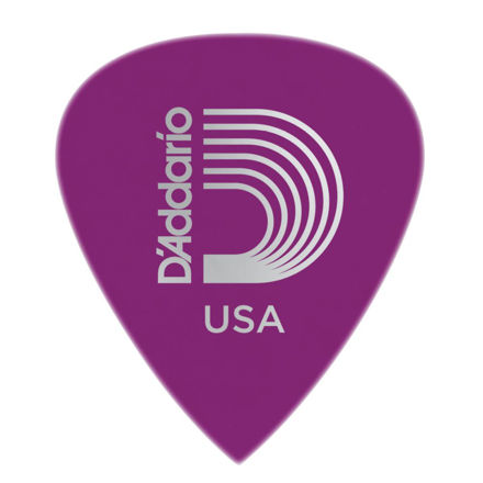 D'Addario Duralin Precision Guitar Picks, Heavy, 25 Pack