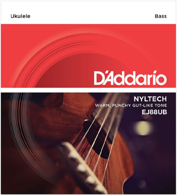 D'Addario EJ88UB Nyltech Ukulele Strings, Bass