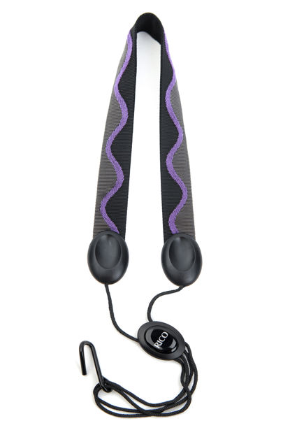Rico Saxophone Strap, Soprano/Alto , Jazz Wave