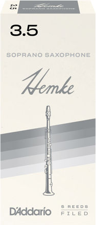 Frederick L. Hemke Soprano Saxophone Reeds, Strength 3.5, 5 Pack