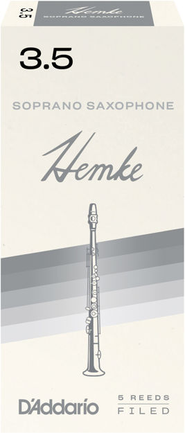 Frederick L. Hemke Soprano Saxophone Reeds, Strength 3.5, 5 Pack
