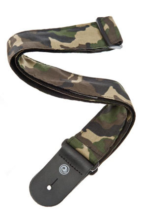 D'Addario Woven Guitar Strap, Camouflage
