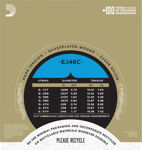 D'Addario EJ46C Pro-Arte Composite Classical Guitar Strings, Hard Tension