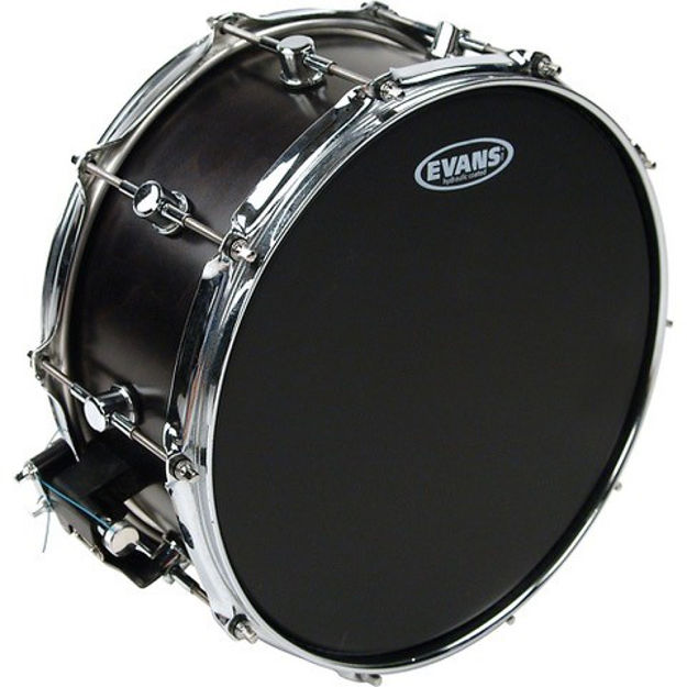 Evans Hydraulic Black Drum Head, 14 Inch