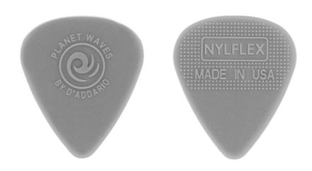 D'Addario Nylflex Guitar Picks, 25 pack, Medium
