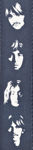D'Addario Beatles Guitar Strap, White Album