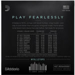 D'Addario NYXL1270PS Nickel Wound C6 Pedal Steel Guitar Strings, Regular, 12-70