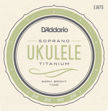 D'Addario EJ87S Titanium Ukulele Strings, Soprano