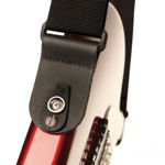 D'Addario Pad Lock Guitar Strap, Black