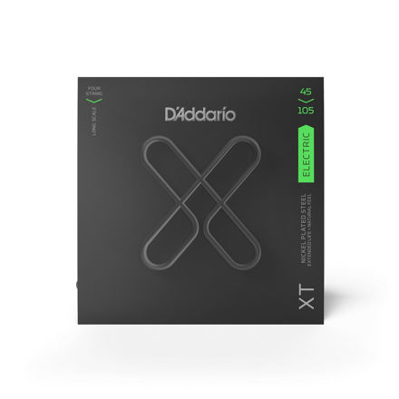 D'Addario XT Bass Nickel Plated Steel, Light Top/Medium Bottom, Long Scale, 45-105
