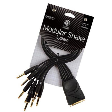 D'Addario Modular Snake TRS Breakout