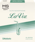 La Voz Alto Saxophone Reeds, Medium Soft, 10 Pack