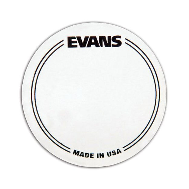 Evans EQ Single Pedal Patch, Clear Plastic