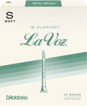 La Voz Bb Clarinet Reeds, Strength Soft, 10 Pack