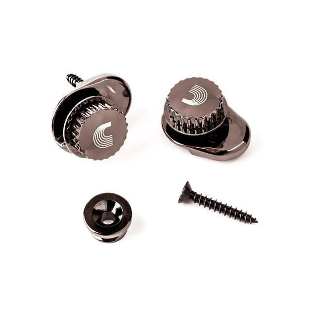 D'Addario Universal Strap Lock System, Black