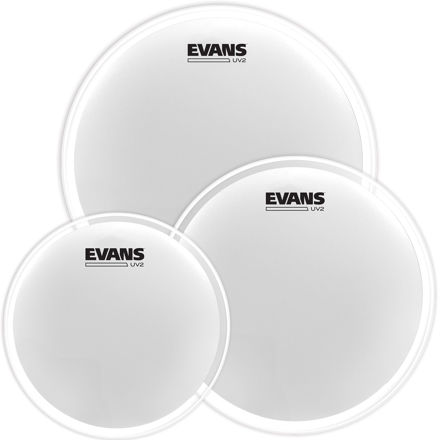 Evans UV2 Coated Tom Pack - Fusion (10", 12", 14")