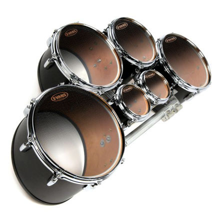 Evans MX White Marching Tenor Drum Head, 8 Inch