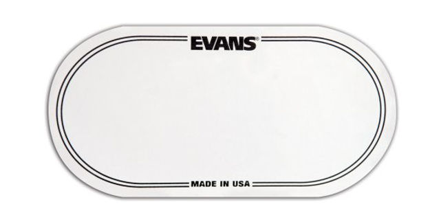Evans EQ Double Pedal Patch, Clear Plastic